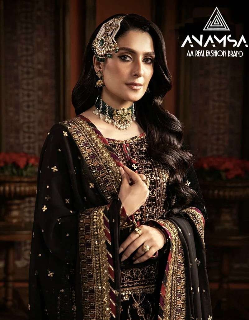 D NO -281 Semi Stitched by ANAMSA  